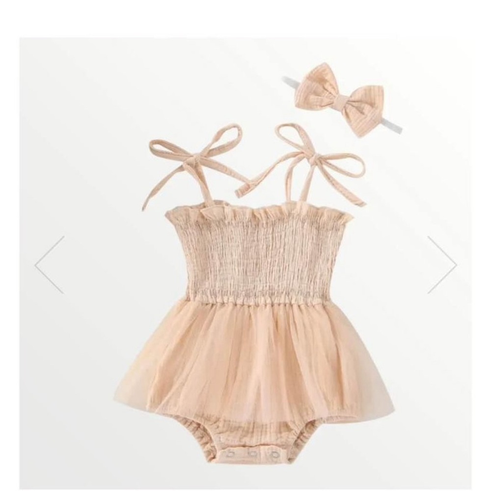 Tulle baby dress